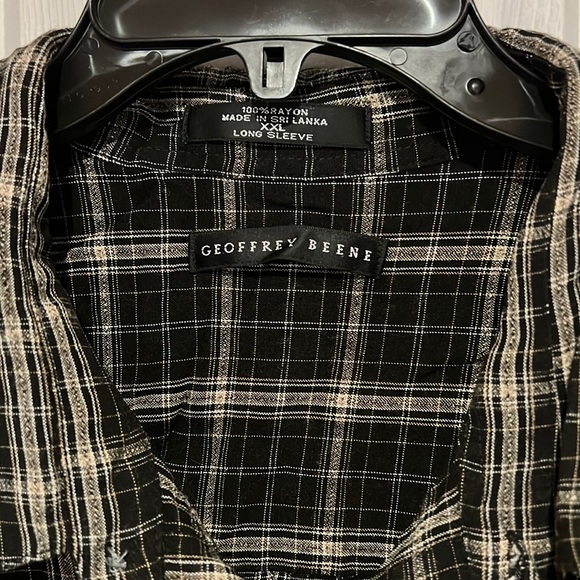 Geoffrey Beene Other - Mens long sleeve button down casual shirt